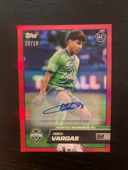 Obed Vargas [Autograph Red] #108 Soccer Cards 2023 Topps MLS Prices