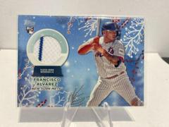 Francisco Alvarez Baseball Cards 2023 Topps Holiday Holiday Relics Prices