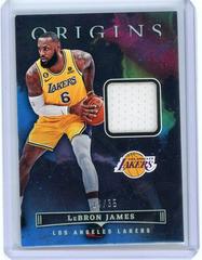 LeBron James [Blue] Basketball Cards 2022 Panini Origins Memorabilia Prices