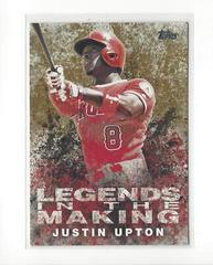 Justin Upton [Gold] Baseball Cards 2018 Topps Update Legends in the Making Prices