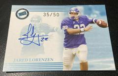Jared Lorenzen [Blue] Football Cards 2004 Press Pass Autograph Prices