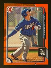 Scott Schebler [Orange] Baseball Cards 2015 Bowman Prospects Prices