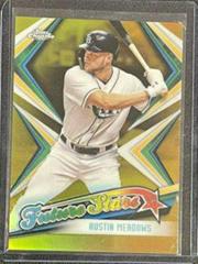Austin Meadows [Gold Refractor] Baseball Cards 2019 Topps Chrome Future Stars Prices