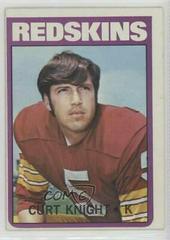 Curt Knight #51 Football Cards 1972 Topps Prices