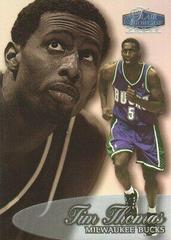 Tim Thomas Row 3 Basketball Cards 1998 Flair Showcase Prices