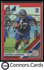 Dexter Lawrence [Red] #107 Football Cards 2019 Donruss Optic Prices