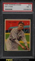 Ted Lyons #43 Baseball Cards 1935 Diamond Stars Prices