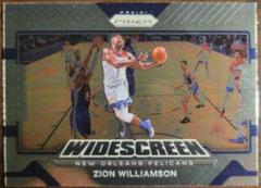 Zion Williamson #4 Basketball Cards 2021 Panini Prizm Widescreen Prices
