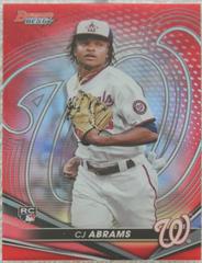 CJ Abrams [Red] #49 Baseball Cards 2022 Bowman's Best Prices