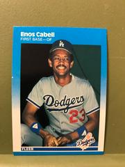 Enos Cabell #438 Baseball Cards 1987 Fleer Prices