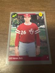 Aaron Sele #19 Baseball Cards 1992 Classic Prices