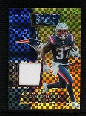Damien Harris [Gold] #SS-DHA Football Cards 2021 Panini Select Swatches Prices