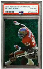Bryant Young #115 Football Cards 1994 Playoff Contenders Prices
