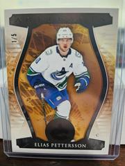 Elias Pettersson [Black] Hockey Cards 2023 Upper Deck Artifacts Prices