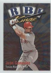 Juan Gonzalez #14RK Baseball Cards 1999 Ultra R.B.I. Kings Prices