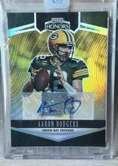 Aaron Rodgers [Signature Gold] #22 Football Cards 2022 Panini Honors Prices