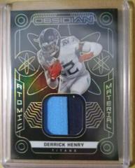 Derrick Henry Football Cards 2022 Panini Obsidian Atomic Material Prices