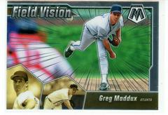 Greg Maddux Baseball Cards 2021 Panini Mosaic Field Vision Prices