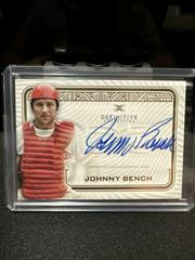 Johnny Bench Baseball Cards 2023 Topps Definitive Autograph Collection Prices