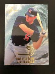 Jim Edmonds Baseball Cards 1993 Flair Wave of the Future Prices