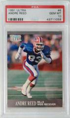 Andre Reed #6 Football Cards 1991 Ultra Prices