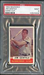 Jim Gentile [Hand Cut] Baseball Cards 1962 Bazooka Prices