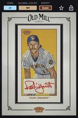 Robin Yount [Autograph] Baseball Cards 2022 Topps 206 Prices