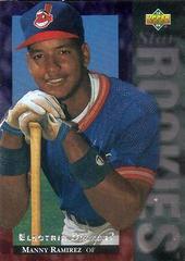 Manny Ramirez [Electric Diamond] Baseball Cards 1994 Upper Deck Prices