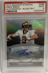 Drew Brees [Black Refractor] Football Cards 2010 Bowman Sterling Autographs Prices