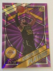 LeBron James [Purple Laser] #4 Basketball Cards 2020 Donruss Complete Players Prices