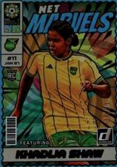 Khadija Shaw [Blue] #13 Soccer Cards 2023 Donruss FIFA Women's World Cup Net Marvels Prices