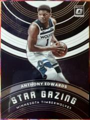 Anthony Edwards #14 Basketball Cards 2022 Panini Donruss Optic Star Gazing Prices