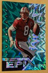 Steve Young [Moment Emerald] #E12 Football Cards 1997 Pinnacle Epix Prices