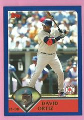 David Ortiz Baseball Cards 2003 Topps Traded Prices