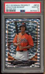 Jonathan Schoop [Silver Ice] Baseball Cards 2013 Bowman Prospect Prices