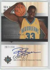 Brandon Bass Autograph Basketball Cards 2005 Ultimate Collection Prices