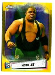 Keith Lee [Gold Refractor] Wrestling Cards 2021 Topps Chrome WWE Image Variations Prices