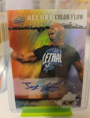 Jay Lethal [Full Rainbow Autograph] Wrestling Cards 2022 Upper Deck Allure AEW Color Flow Prices