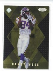 Randy Moss [50 Point Gold] #S186 Football Cards 1998 Collector's Edge Masters Prices