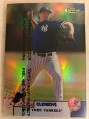 Roger Clemens [Refractor] Baseball Cards 1999 Finest Prices