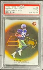 Darrell Jackson [Gold Refractor] #2 Football Cards 2002 Topps Pristine Prices