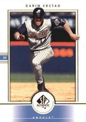 Darin Erstad #166 Baseball Cards 2000 SP Authentic Prices
