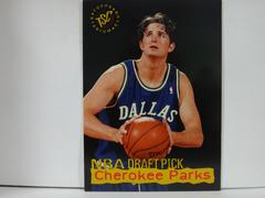 Cherokee Parks #12 Basketball Cards 1995 Stadium Club Draft Picks Prices