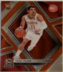 Trae Young [Red] #16 Basketball Cards 2018 Panini Spectra Prices