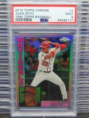 Juan Soto [Orange Refractor] Baseball Cards 2019 Topps Chrome 1984 Baseball Prices