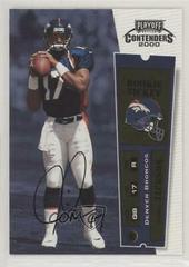 Jarious Jackson [Autograph] #147 Football Cards 2000 Playoff Contenders Prices