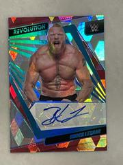 Brock Lesnar [Cubic] Wrestling Cards 2022 Panini Revolution WWE Autographs Prices