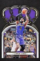 LeBron James #44 Basketball Cards 2022 Panini Crown Royale Prices