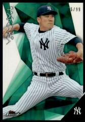 Masahiro Tanaka [Green Refractor] #96 Baseball Cards 2015 Finest Prices