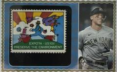 Aaron Judge #74PS-AJ Baseball Cards 2023 Topps Heritage 1974 US Postage Stamp Relics Prices